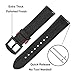 TRUMiRR For Samsung Galaxy Watch 46mm / Watch 3 45mm / Gear S3 Watchband, 22mm Double Color Genuine Leather Watch Band Quick Release Strap for Amazfit GTR 4 / GTR 3 Pro/GTR 2e