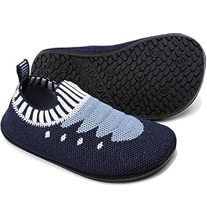 Sixspace Sixspace Hausschuhe Kinder Junge mädchen rutschfeste Leichte Pantoffeln für Kleinkinder Hüttenschuhe Slipper unisex(Blau/Weiß,28 EU)(208) Sixspace Sixspace Hausschuhe Kinder Junge mädchen rutschfeste Leichte Pantoffeln für Kleinkinder Hüttenschuhe Slipper unisex(Blau/Weiß,28 EU)(208)