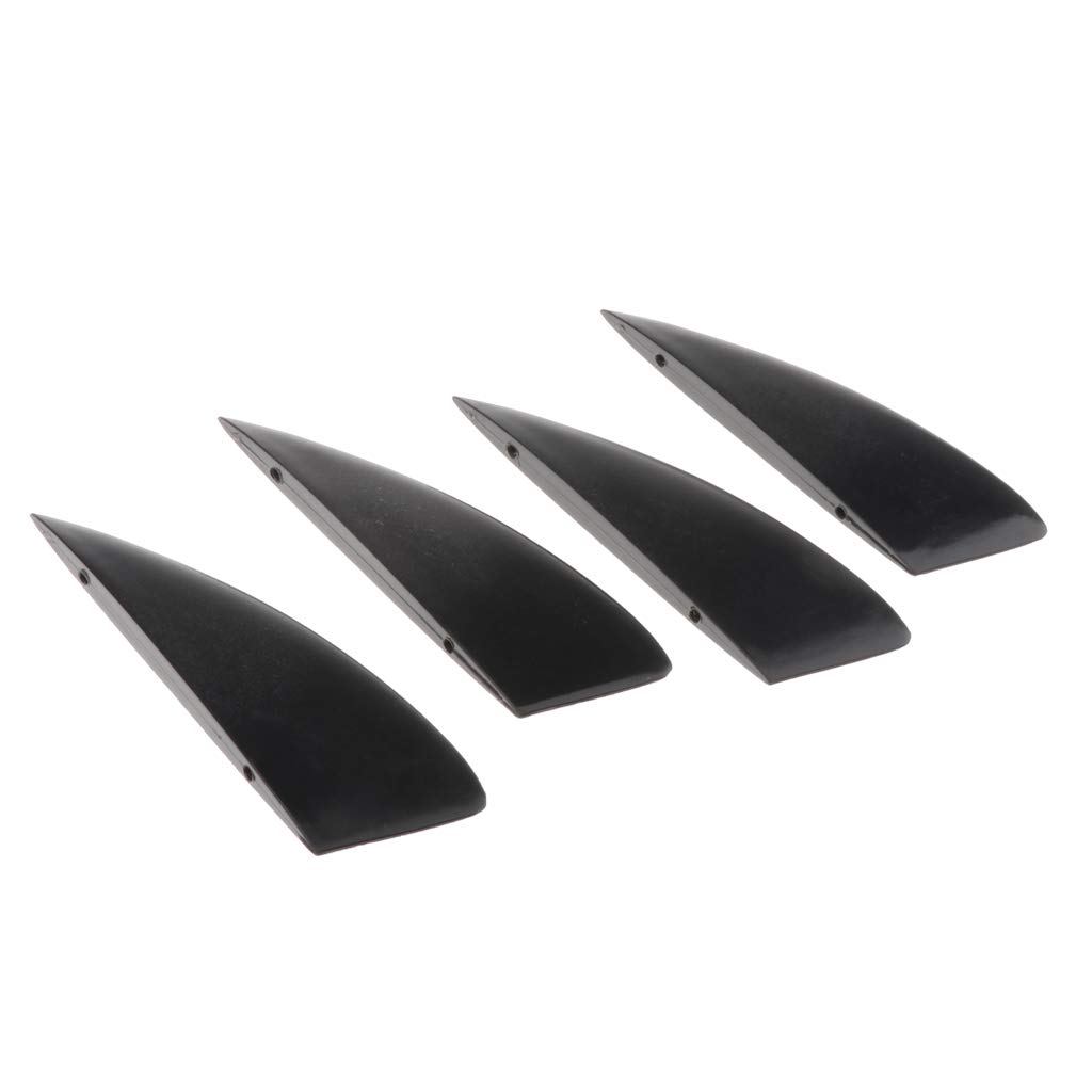 4 Stück 3,8 cm Flosse für Kiteboard, Kitesurfen, Kiteboarding, Drachenbrett, Fliegen, Surf-Ausrüstung