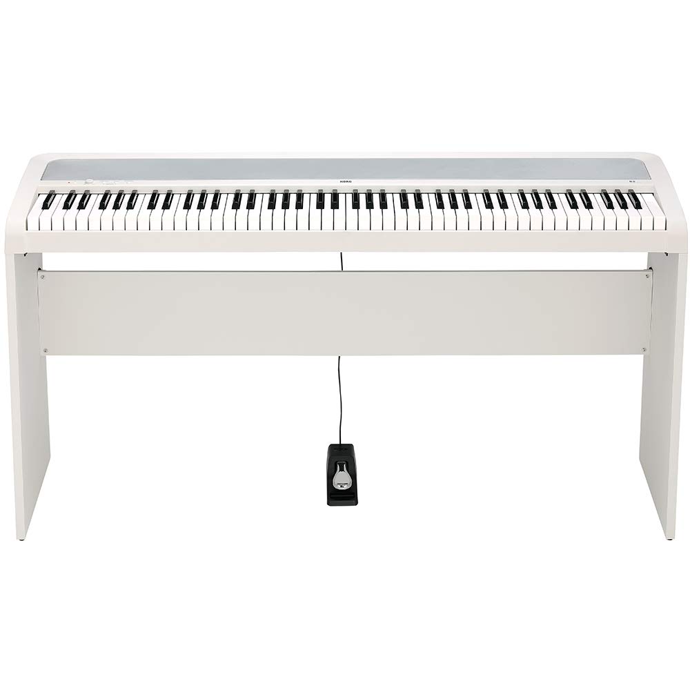 Amazon | KORG 電子ピアノ B2 WH 88鍵 ホワイト 専用スタンドセット 
