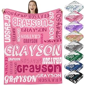 Customblanketwithnameforkidsadultpersonalizednamethrowblanketbirthdaychristmasvalentinesdaygiftcustomizedblanketgiftsformombabycouplesgirlsboys Urban Country Home Decor Custom blanket with name for kids adult personalized name throw blanket birthday christmas valentines day gift customized blanket gifts for mom baby couples girls boys urban country home decor