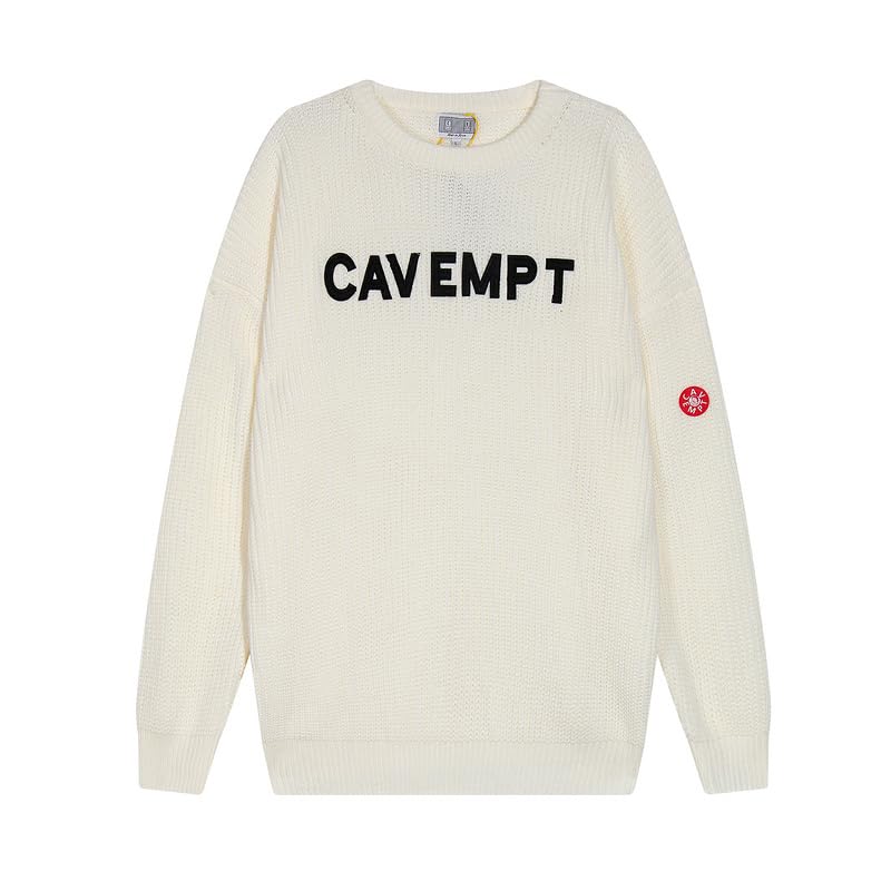 2023fw CAVEMPT C.E Sweater Men Women 1:1 Thickened Loose Knitted  