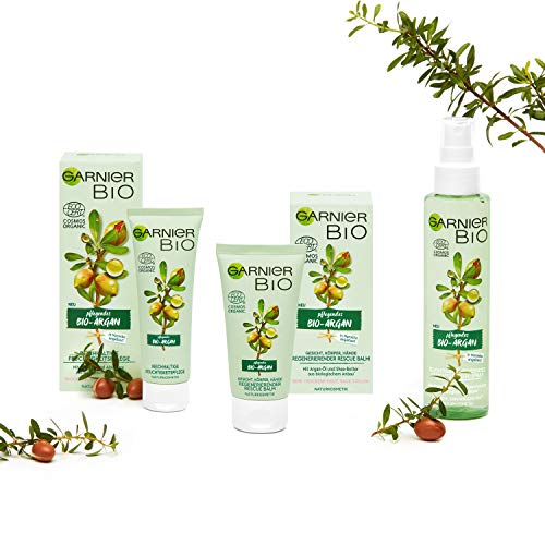 Garnier Rescue Balm, Regenerating with Argan, Natural Cosmetics, Care for Face, Body and Hand with Argan Oil and Shea Butter, Garnier Organic, 50 ml - Image 5