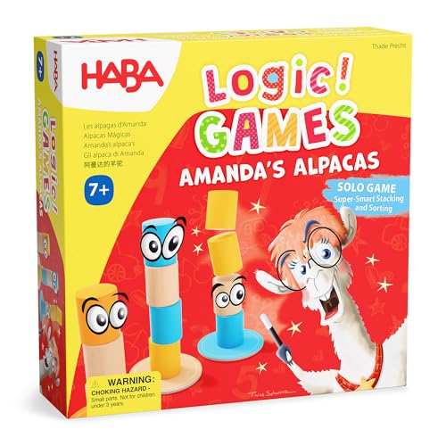 Amanda's Alpacas Puzzle de Apilamiento y Lógica para Niños 5+ miniatura 1