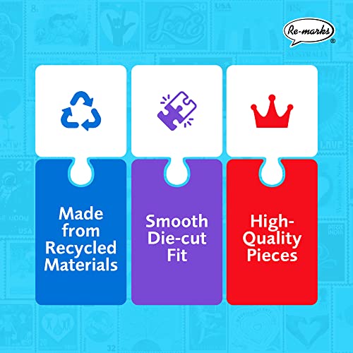 Re-marks Love Letters Stamps Puzzle de 1000 piezas para todas las edades miniatura 4