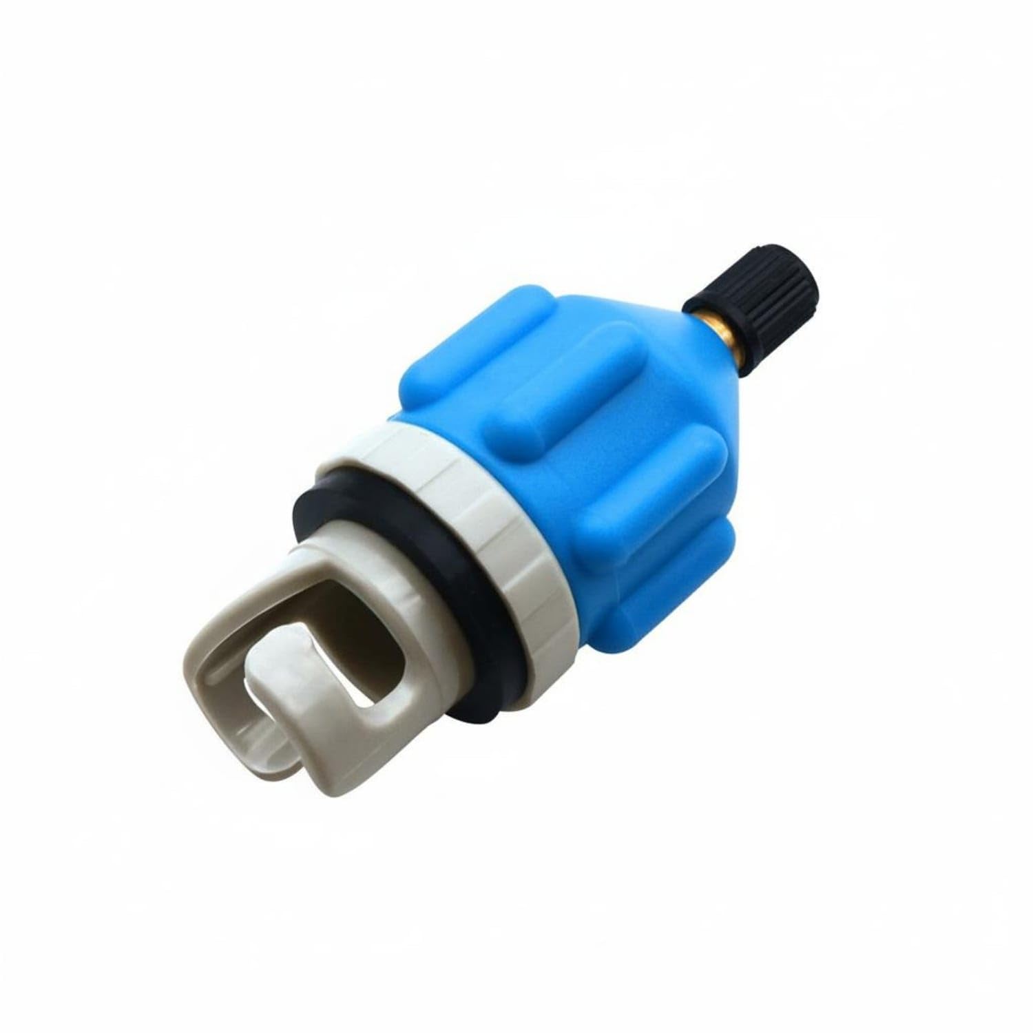 Leak-Proof Seal SUP Pump Adapter Sturdy Construction 4-in-1 Multi-Nozzle Adapter Paddle Board Air Valve Connector for Campers, Kayakers, Camping, Water Sports, Beach, Blue Adapter-image-38