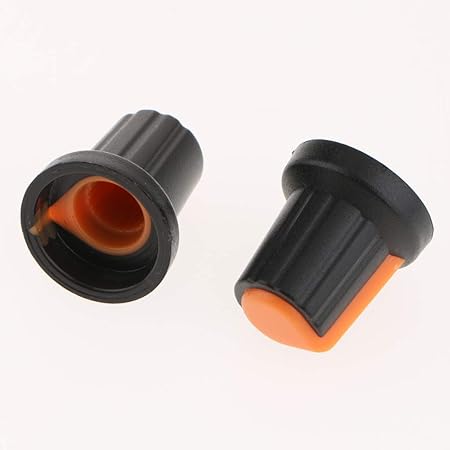 ポテンショメータノブ 30個入 6mm軸 コントロールノブ キャップ 国際規格