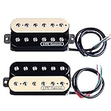 ASCENDAS HS2 Electric Guitar Double Coil Humbucker Pickups Neck and Bridge Set for Gibson Les Paul Replacement