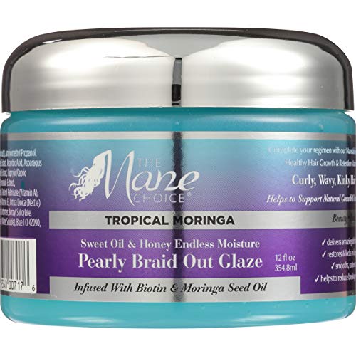 The Mane Choice The mane choice tropical moringa sweet oil & honey pearly