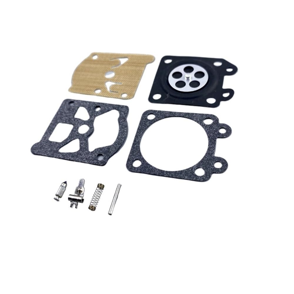 Kit de reparación y reconstrucción de la Junta del diafragma del carburador XLB-MP16 Compatible con motosierras de 38, 45, 52 y 58 Pulgadas.(10)