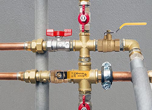 VALFLUIDS Full Port Forged LF Brass Ball Valve With Female Thread NPT Connector，150 PSI WSP / 600 PSI WOG. (1/2 Inch) - Thumbnail 6