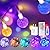 OMIKA Color Changing Globe String Lights USB Plug, 16.5ft 50 LEDs Crystal Bubble Ball Fairy Lights with Remote Timer Ambient Lighting for Girls Bedroom Home Xmas Halloween Party Decor (16 Colors)