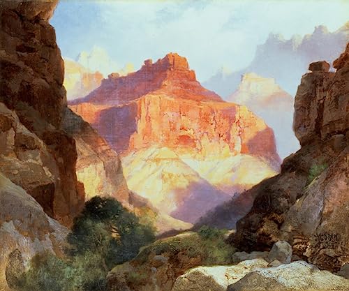Affiche impression d'art Moran tableau Grand Canyon Arizona 60x90cm