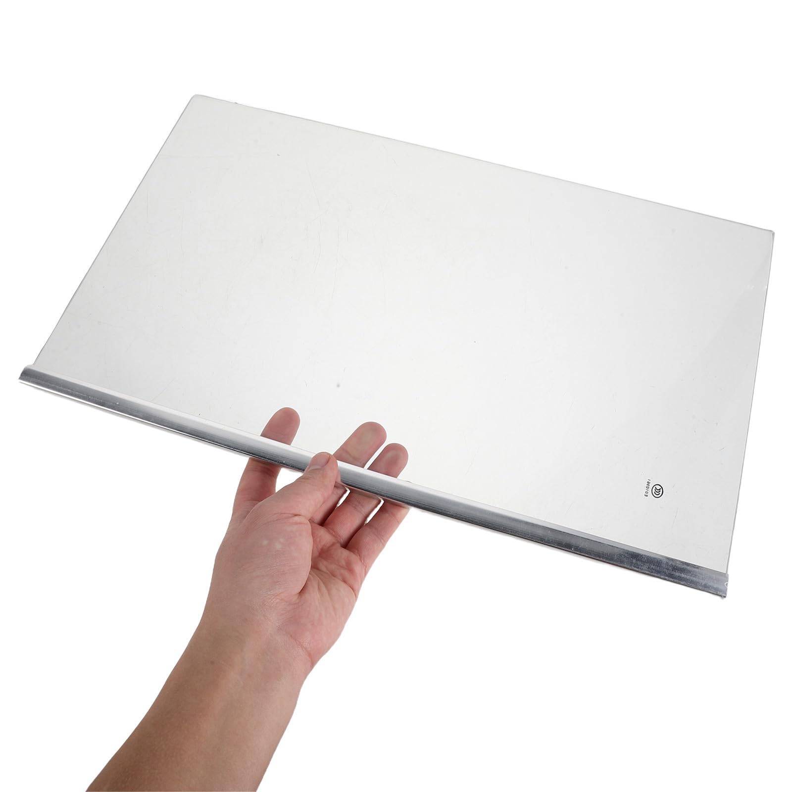 Estante de Vidrio de Repuesto para Refrigerador, 420x250 Mm | Vidrio Templado Transparente, Fácil Limpieza y Durabilidad, Hogar Oficina