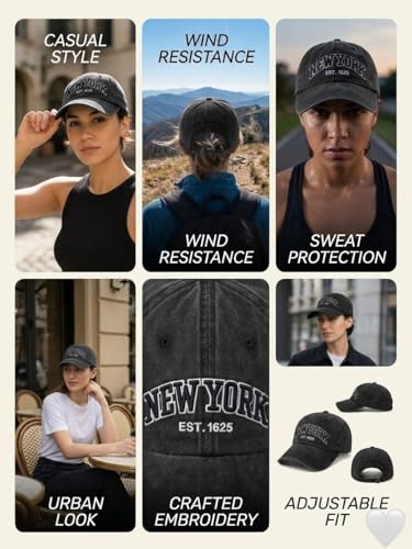 Image of Men's Cotton Baseball Cap, Adjustable Back Closure, Unisex, Casual Style, for Outdoor Lifestyle