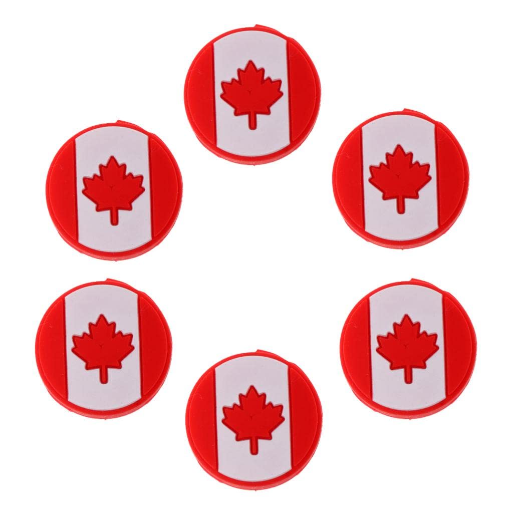 Amortisseurs De Raquette De Tennis Chiwanji – Drapeau Espagnol, 2 Pièces En Silicone, 24x8 Mm