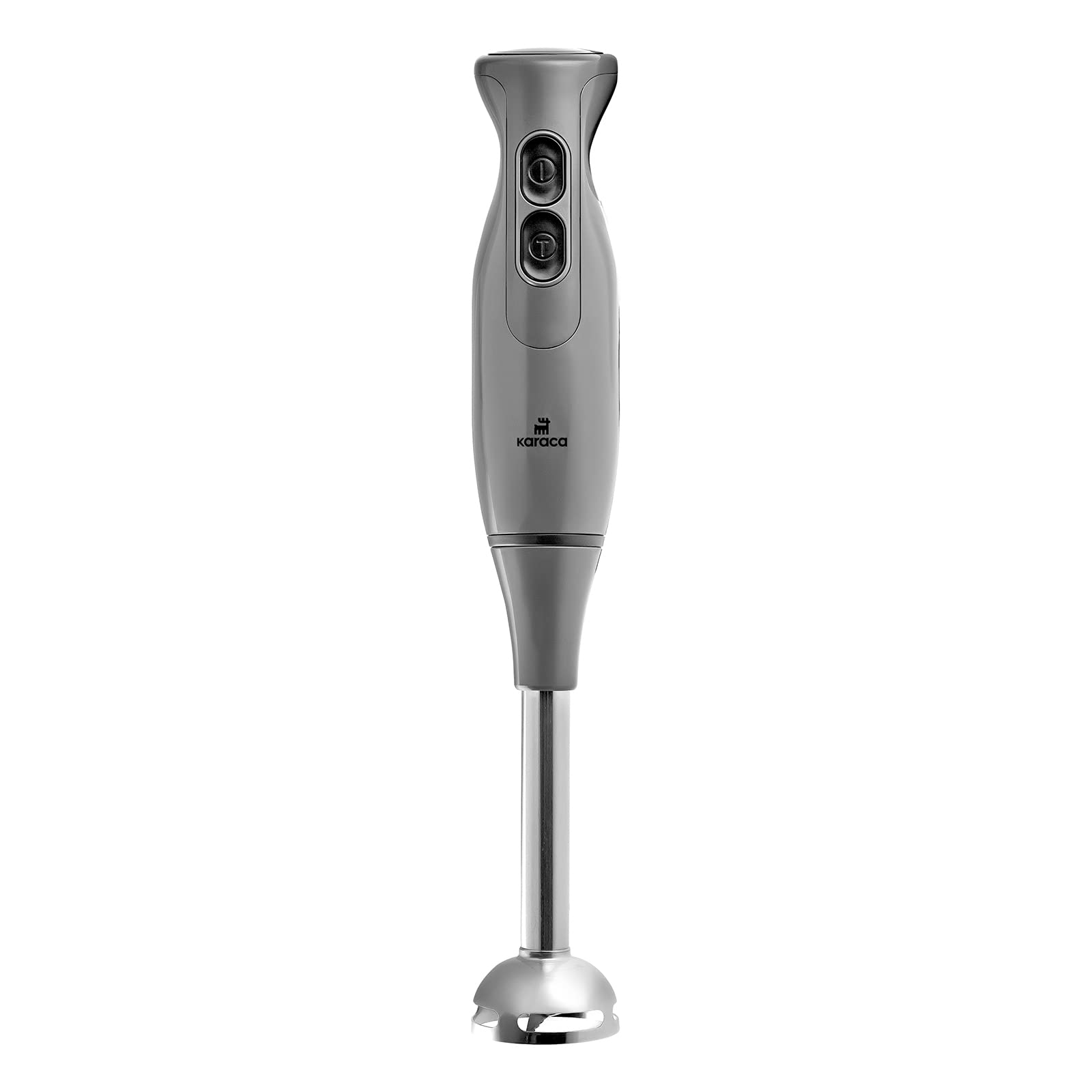 Karaca Robot da Cucina Pro Multimax 6 in 1 Multifunzione 2000 W Grigio Space Contenitore 1,5 L Ciotola 800 ml Lame in Acciaio Funzione Turbo
