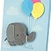 Hallmark Signature Baby Shower Card for Boy (Elephant with Balloon) Welcome New Baby Boy, Congratulations