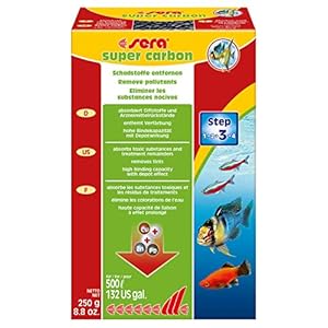 Sera Super Carbon Activo Filtro Media 250 g
