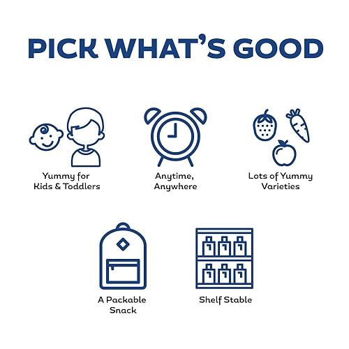 Miniatura 91 de Buddy Fruits Snacks To Go Puré de manzana sin azúcar de mango sin azúcar, bolsa de 3.2 onzas (18 unidades) sin gluten, frutos secos, conservantes