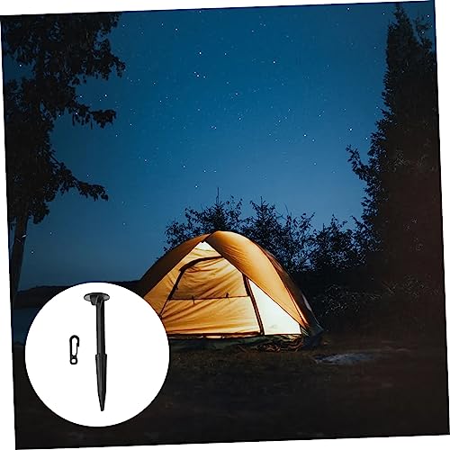Estacas inflables para carpas accesorios de camping plástico resistente 20 piezas 8