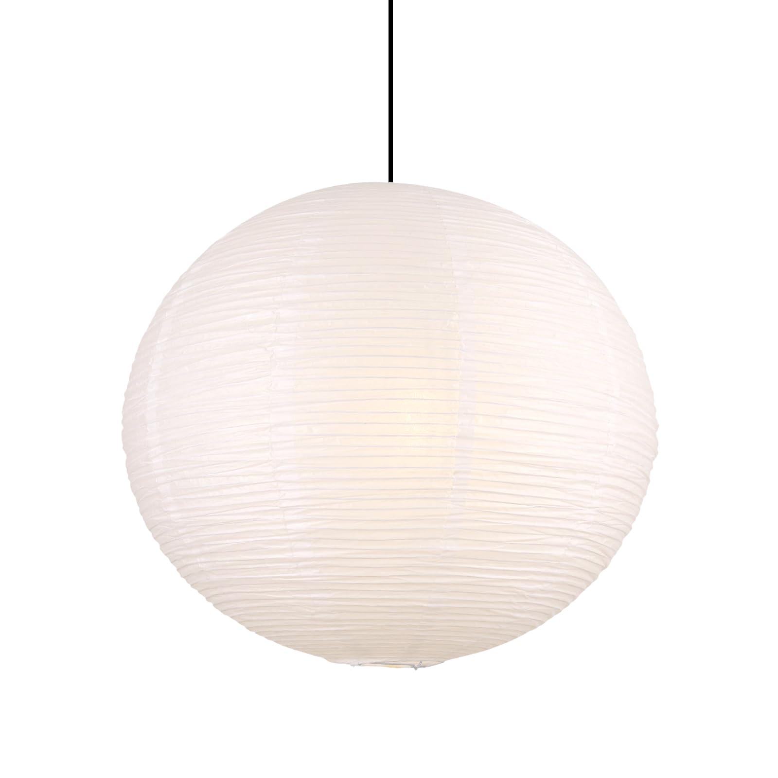 White Paper Lamp Shade, 12''x12'' Small Chinses Paper Lantern Pendant Light Shade,Round Lanpshade Home Decor Ceiling Lampshade, Foldable Lampshade-image-31