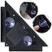 XCSOURCE Right Angle 90 degree Vertical Horizontal Laser Line Projection Square Level Laser Square