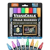 Algopix Similar Product 19 - VersaChalk Neon Chalk Markers Pack of
