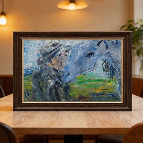 Impression sur toile « Until We Meet Again » de Jack Butler Yeats - Cadre à suspendre 40x60 cm
