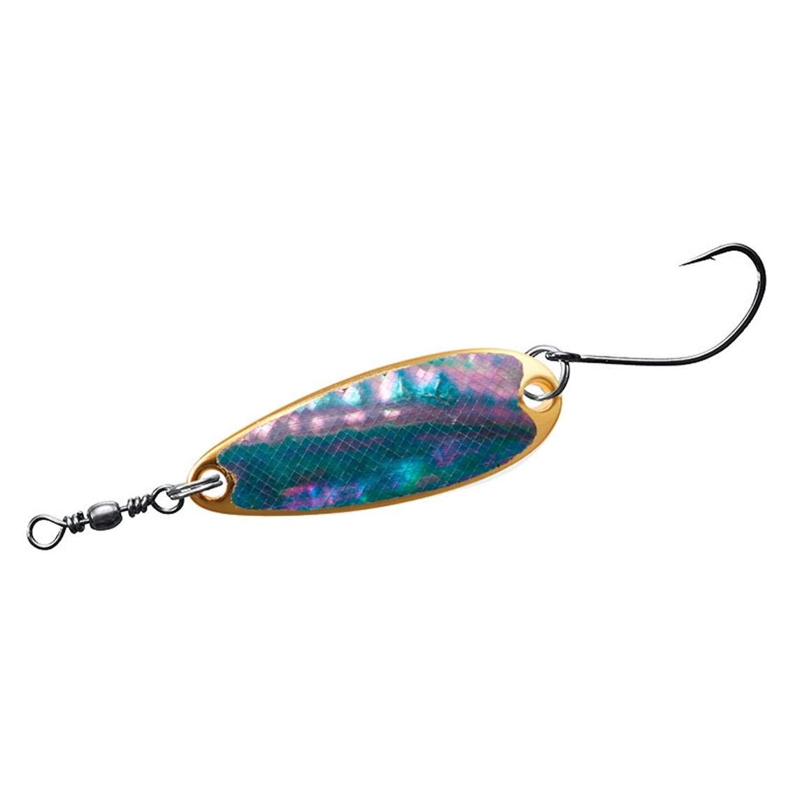 DAIWA Trout Spoon Crusader Super Atsu 0.1 oz (4 g) Black Shell G Lure