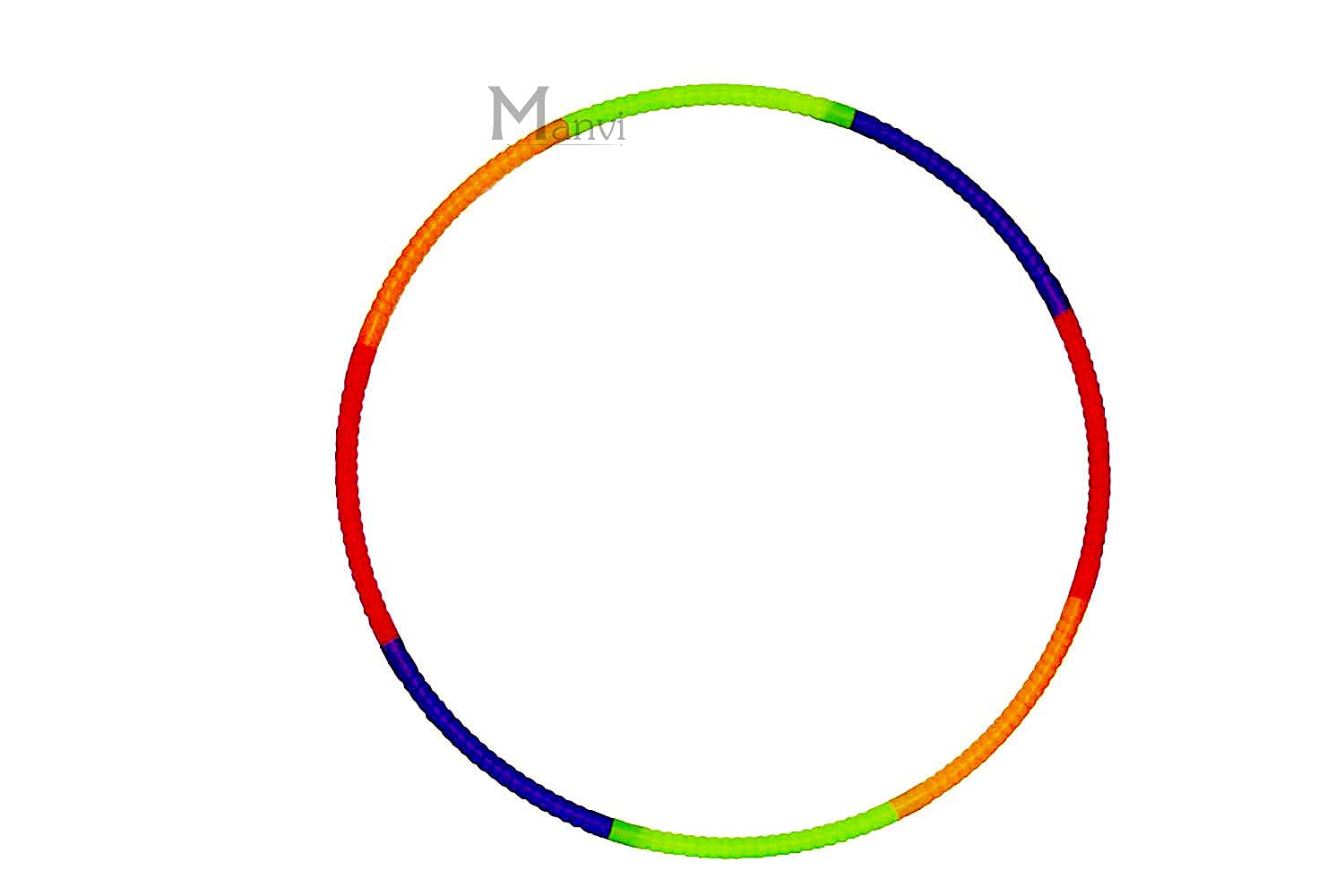 MANVI Kids Hola Hoop for Girls Boys, Ideal Fitness Ring Toy for Playing and Pet Training, Adjustable Plastic Colourful Exercise Circle (Small) (B09813F9HW) Amazon Price History, Amazon Price Tracker