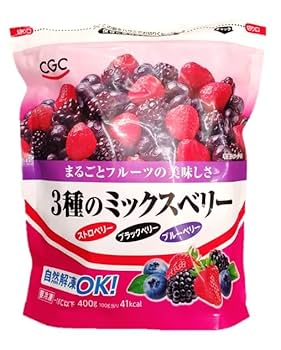 Amazon.co.jp: 冷凍 CGC 3種のミックスベリー 400g