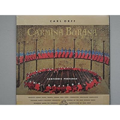 Carmina Burana, Cantiones Profanae