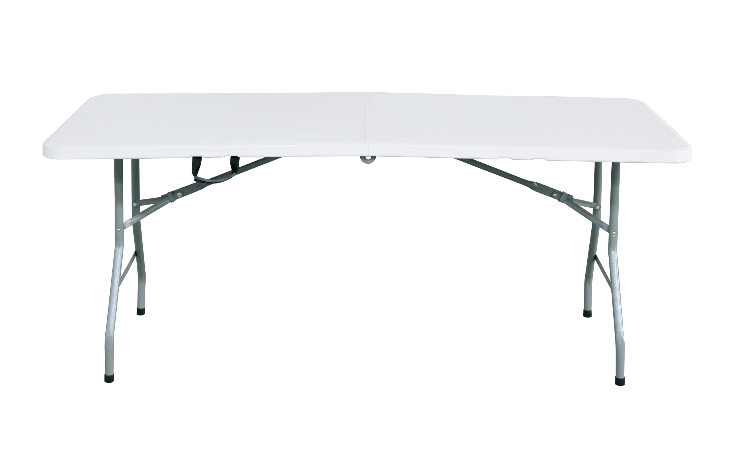 Marbuen 10529 Table pliante en résine blanche 180 x 70 x 74 cm Restauration, plage et camping
