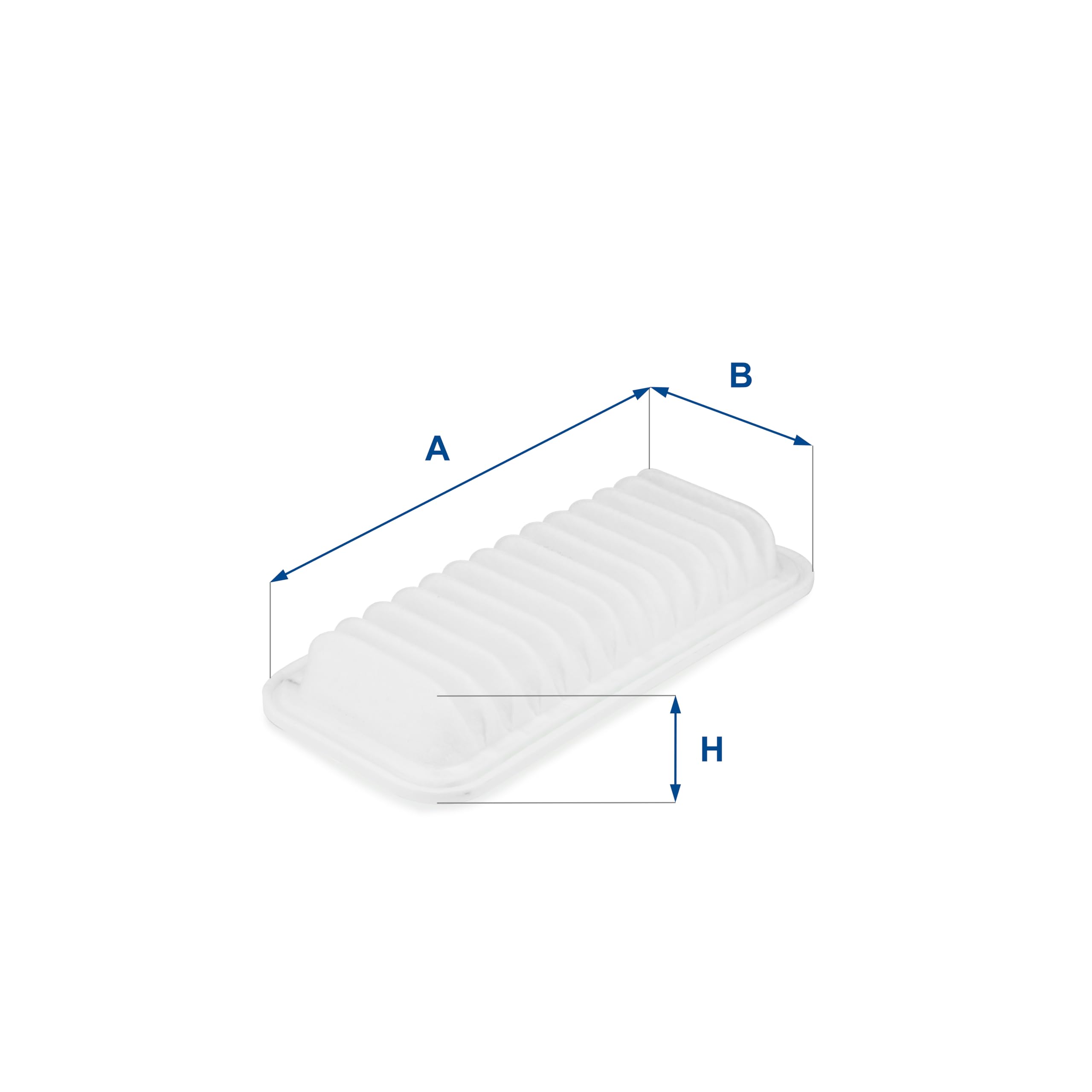 UFI Filters, Filtro Aria 30.175.00, Filtro Aria per Ricambio, Adatto a Auto, Applicabile su Diversi Modelli Citroen, Daihatsu, Peugeot, Subaru e Toyota.