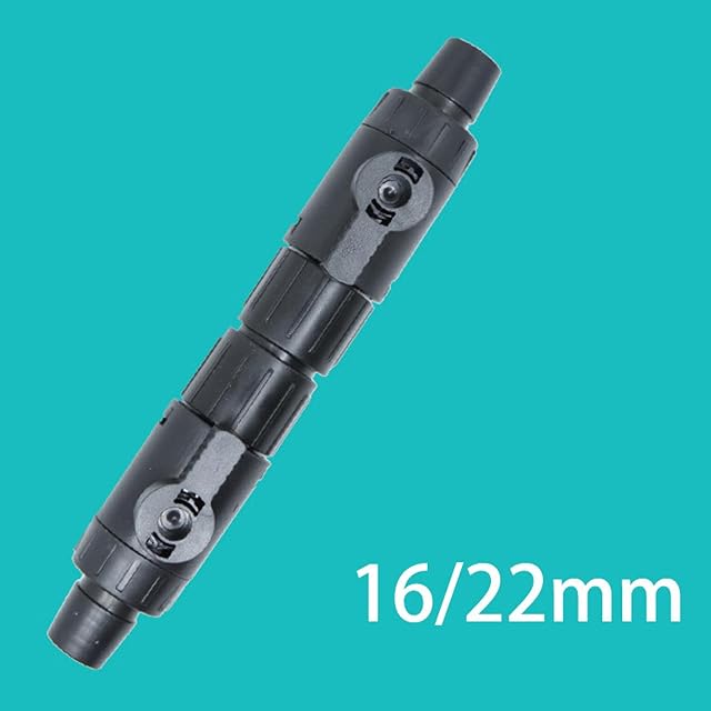 Foto 3 de 3 de Geardeangloow Válvula de manguera de acuario de liberación rápida, sistema de manguera de 16 mm, 16/22 mm