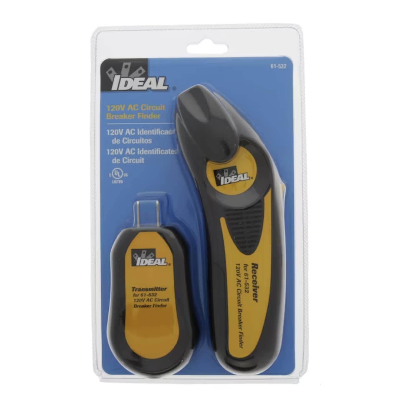 Ideal Electrical 61-532 Circuit Breaker Finder 120V,Black/Yellow