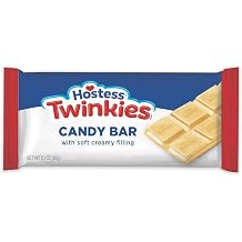 R. M. Palmer Milk Chocolate Twinkies Candy Bar, Soft and Creamy Filling, Individually Wrapped Bars, Making Candy Fun Since 1948 2.1oz, Pack of 18