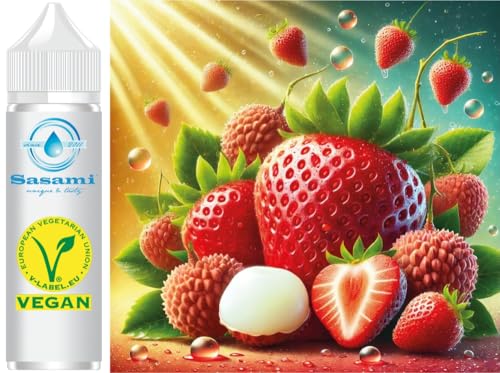 Concentrado de Sabor de fresa y lichi - Vegano - Sasami - 100ml