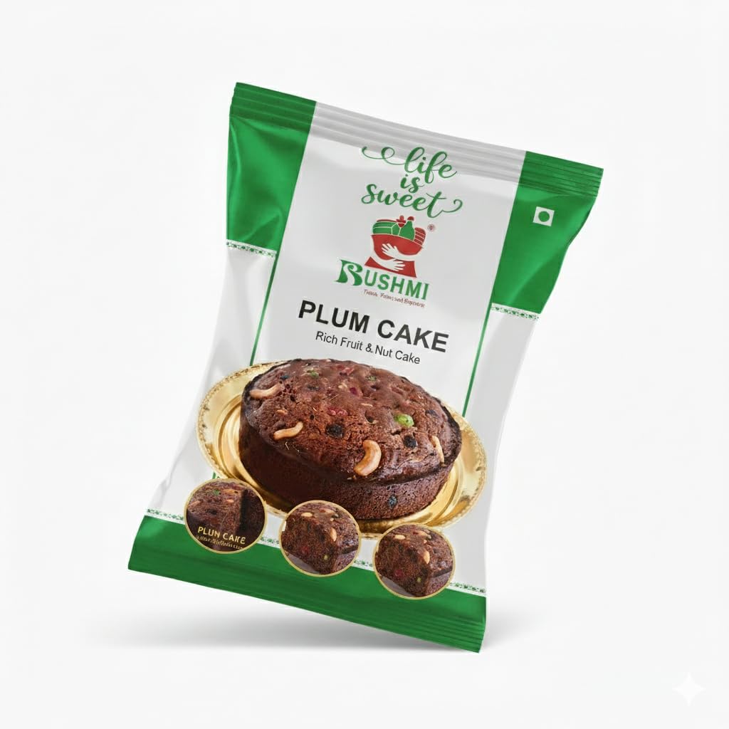 Kerala Rich Plum Cake Home Made Christmas Fruit Cake 250g (Pack Of 1)