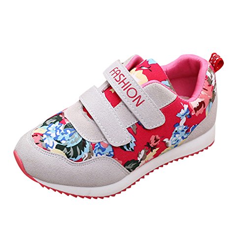 Zapatilla De Deporte,ZARLLE Zapatillas Bebé NiñOs NiñAs Letra Flor Imprimir Malla Zapatillas Deportivas De Estilo Deportivo Para Correr Zapatos Bebe NiñA Suela Blanda