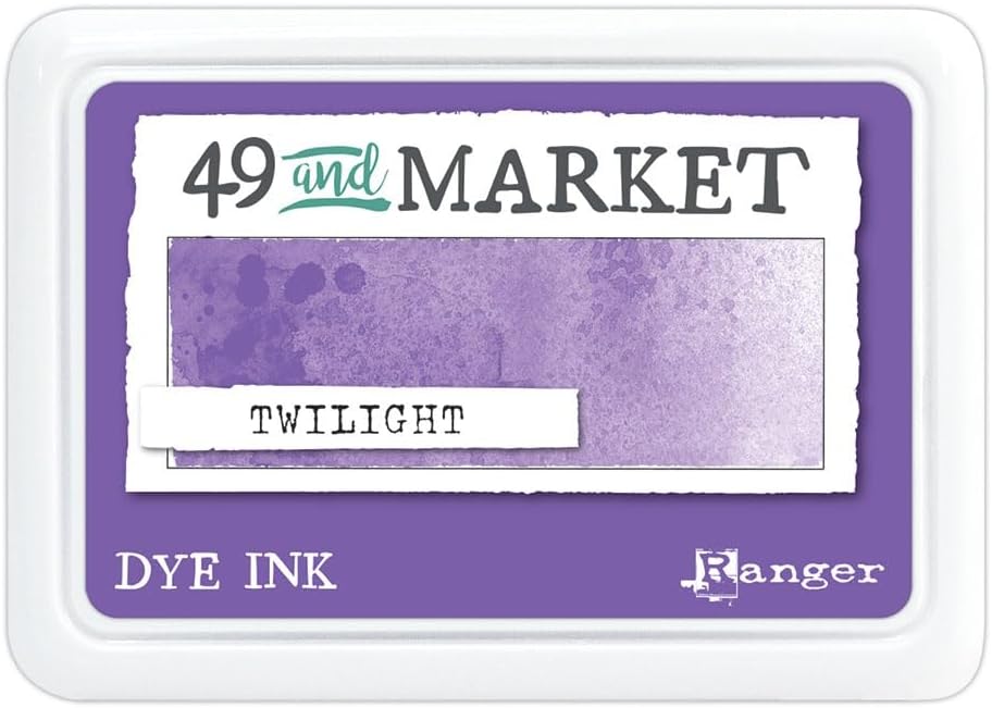 49 and Market Dye Ink Pad for Stamping and Crafts, Tranquil Waters