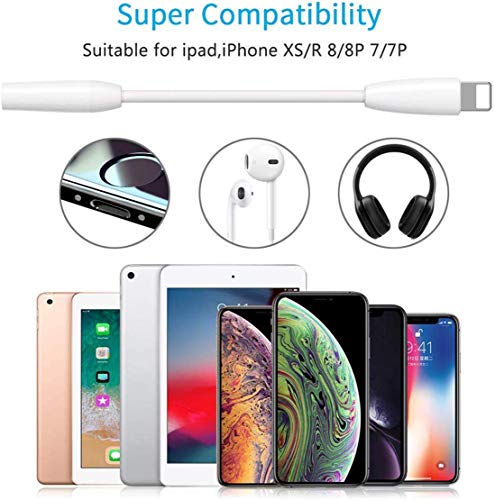 Hoofdtelefoon adapter voor iPhone X Adaptor dongle aansluiting 3.5mm Jack AUX audio kabel hoofdtelefoon voor iPhone 11/X… - Afbeelding 7