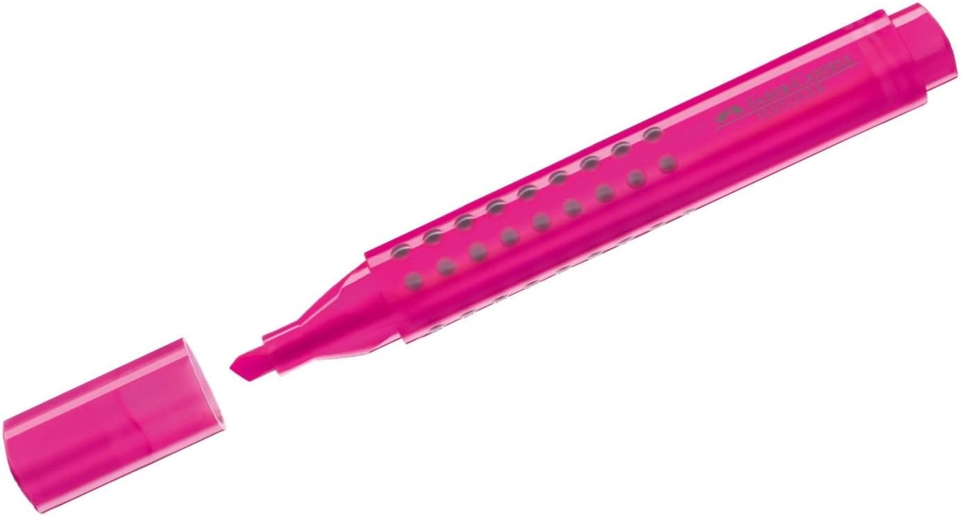 Faber-Castell 154328 “Grip 1543” Highlighter – Pink