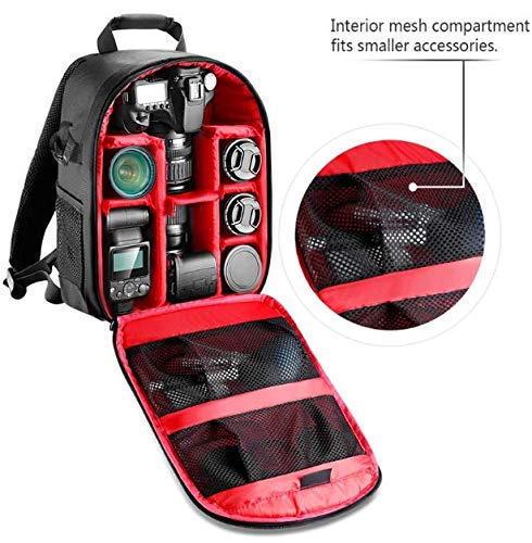 Mochila Profissional Fotografia Câmeras Lentes Dslr Neewer