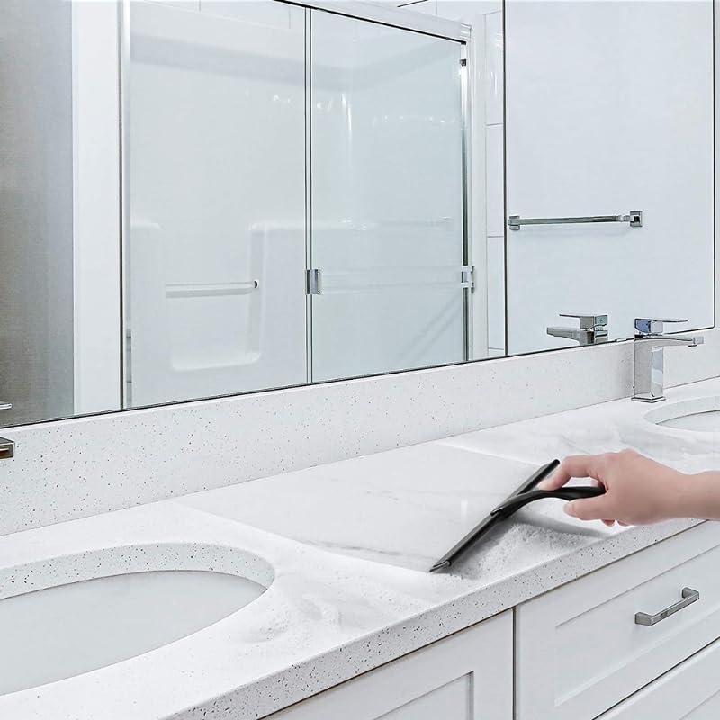 Lavavetri Doccia 25.4 Cm | Acciaio Inox | Per Vetri, Specchi E Piastrelle | Senza Striature - Foto 14