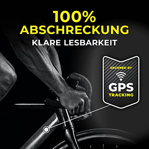 IP67-wasserfest. - Detailansicht von Premium GPS Fahrrad Aufkleber Deal – Dealfoxx.de