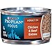 Purina Pro Plan High Protein Senior Wet Cat Food Pate, SENIOR 11+ Chicken & Beef Entree - (Pack of 24) 3 Oz. Pull-Top Cans