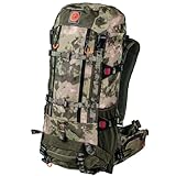 TKLoop Hunting Pack for Men – 40L Expandable Tactical Frame Backpack, Meat Hauler, Rifle Holder, Shotgun Rest, Water Resistant, Camouflage