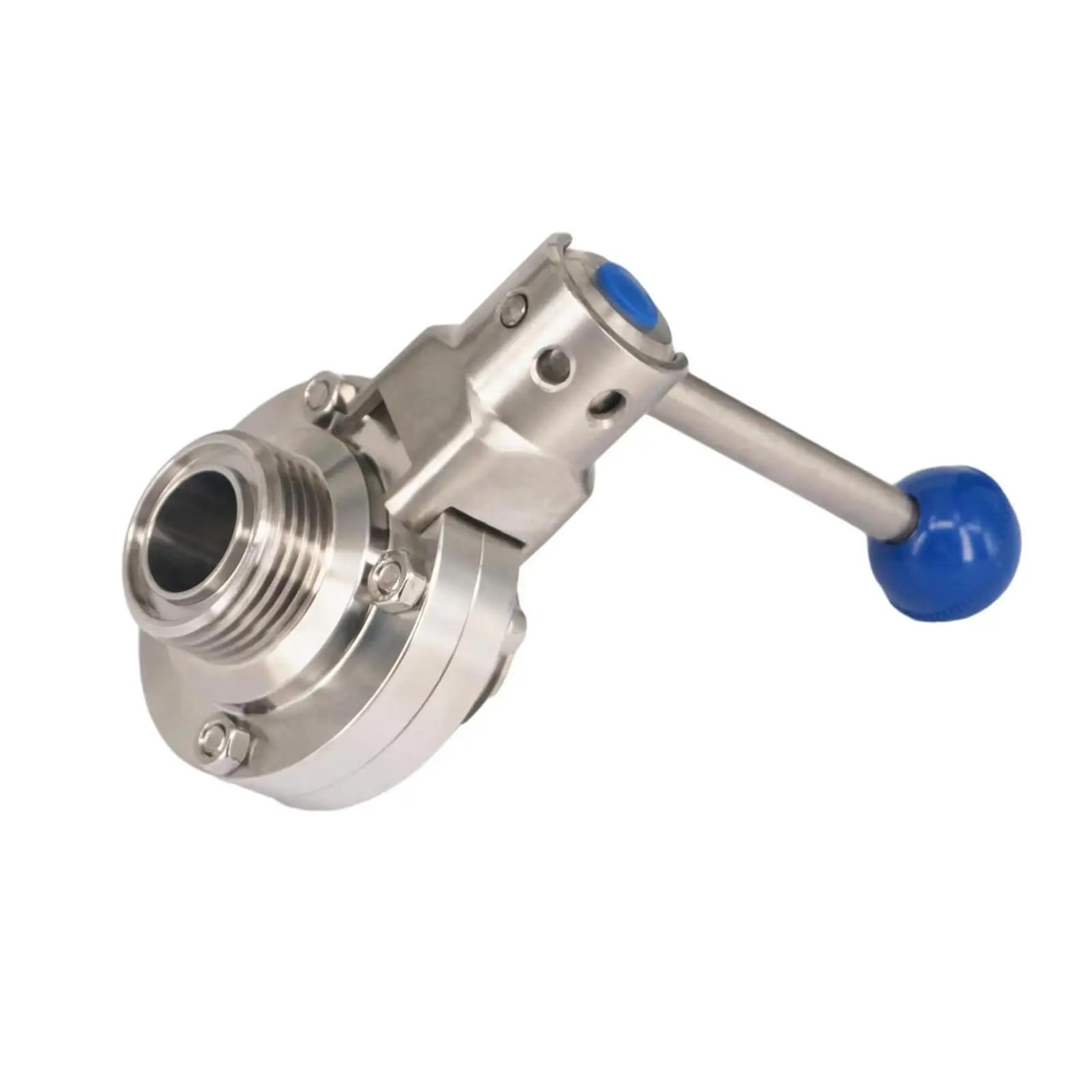 Czmdkexm One Color 1" 25Mm 304 Stainless Steel Sms-Type Thread Union Connection Valve Brew Beer Dairy Product